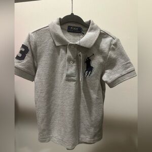 Polo by Ralph Lauren Kids Polo Shirt in Gray